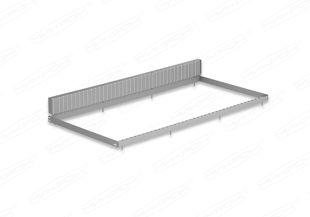 B3.68 divider holder and B3.75 shelf fence